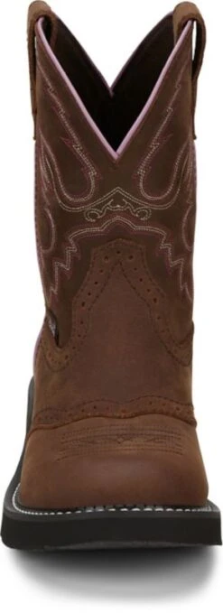 Justin Boots Justin Ladies Gypsy Gemma 8in Round Toe Boots -Vevo Shop TE003959 04