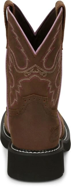 Justin Boots Justin Ladies Gypsy Gemma 8in Round Toe Boots -Vevo Shop TE003959 05