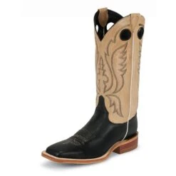 Justin Boots Justin Mens Bent Rail Sq Toe Boots -Vevo Shop TE009132 348129