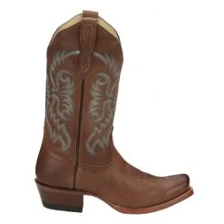 Nocona Ladies Fashion Print 11in Tan Boots -Vevo Shop TE009166 352911 02