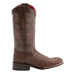 Ferrini Ladies Print Caiman Croc Boots -Vevo Shop TE009181 07