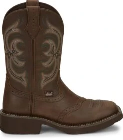 Justin Boots Justin Ladies Gypsy Inji Square Toe Boots -Vevo Shop TE010365 02