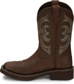 Justin Boots Justin Ladies Gypsy Inji Square Toe Boots -Vevo Shop TE010365 03