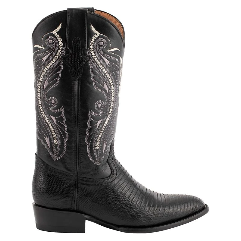 Ferrini Mens Teju Lizard Rnd Toe Boots 4 Ferrini Mens Teju Lizard Rnd Toe Boots - Image 2