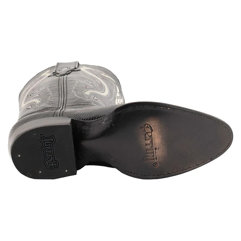 Ferrini Mens Teju Lizard Rnd Toe Boots 8 Ferrini Mens Teju Lizard Rnd Toe Boots - Image 6