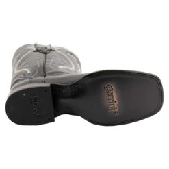 Ferrini Mens Teju Lizard Sq Toe Black Boots -Vevo Shop TE011400 05