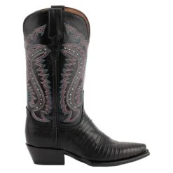 Ferrini Ladies Teju Lizard Snip Toe Boots -Vevo Shop TE011542 06