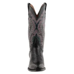 Ferrini Ladies Teju Lizard Snip Toe Boots -Vevo Shop TE011542 07