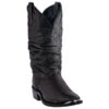 Dingo Mens Amsterdam Rnd Slouch Blk Boots 1 Dingo Mens Amsterdam Rnd Slouch Blk Boots -Vevo Shop TE012284