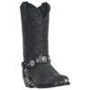 Dingo Mens Suiter Snip Toe Black Boots -Vevo Shop TE012288