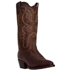 Dan Post Ladies Marla Rnd Toe 12in Brown Boots