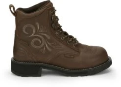 Justin Boots Justin Ladies Gypsy Katerina WP Steel Work Boots -Vevo Shop TE013408 03
