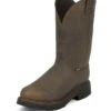 Justin Boots Justin Mens J-Max Steel Pull On Work Boots -Vevo Shop TE013597