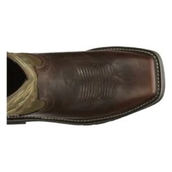 Justin Boots Justin Mens Stampede Driller Steel Toe Boots -Vevo Shop TE013828 04