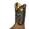Justin Boots Justin Mens Bent Rail Sq Black Spiral Boots 2 Justin Boots Justin Mens Bent Rail Sq Black Spiral Boots -Vevo Shop TE014344 P