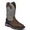 Justin Boots JOW Mens Tanker Waterproof Steel Toe Work Boots -Vevo Shop TE014384 P