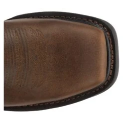 Justin Boots Justin Mens Commander X5 Steel Black Boots -Vevo Shop TE014385 463423 04