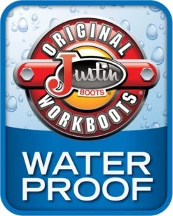 Justin Boots Justin Mens Commander X5 Sq Steel WP Boots -Vevo Shop TE014391 04