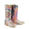 Tin Haul Ladies Groovy Square Toe Boots -Vevo Shop TE016426 P
