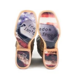 Tin Haul Mens Freedom Square Toe Boots -Vevo Shop TE016451 02