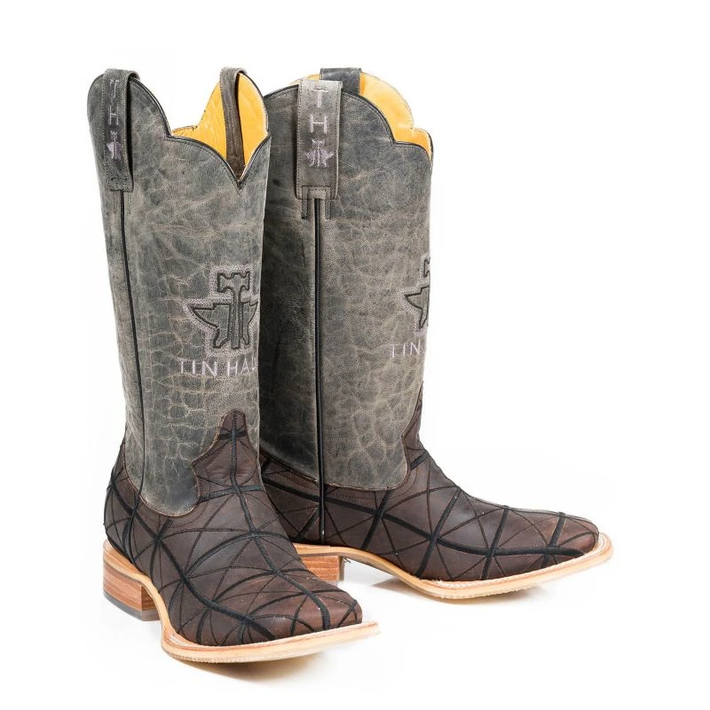 Tin Haul Mens Derrick Square Toe Boots 3 Tin Haul Mens Derrick Square Toe Boots