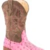 Roper Kids Annabelle Square Toe Pink Boots -Vevo Shop TE016530