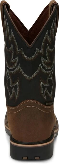 Justin Boots Justin Mens George Strait Fireman Sq Boots -Vevo Shop TE017808 05
