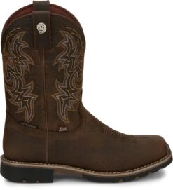 Justin Boots Justin Mens George Strait Fireman Sq Boots -Vevo Shop TE017808 10