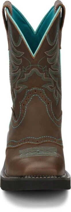 Justin Boots Justin Ladies Gypsy Mandra Sq Toe Boots -Vevo Shop TE017829 04