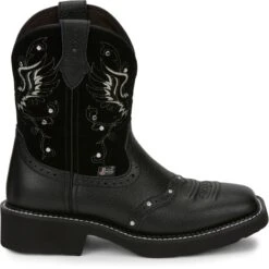 Justin Boots Justin Ladies Gypsy Mandra Sq Toe Boots -Vevo Shop TE017829 10