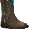 Justin Boots Justin Ladies Gypsy Mandra Sq Toe Boots