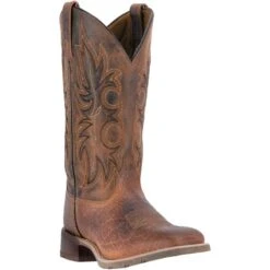 Laredo Mens Durant Square Toe Rust Boots