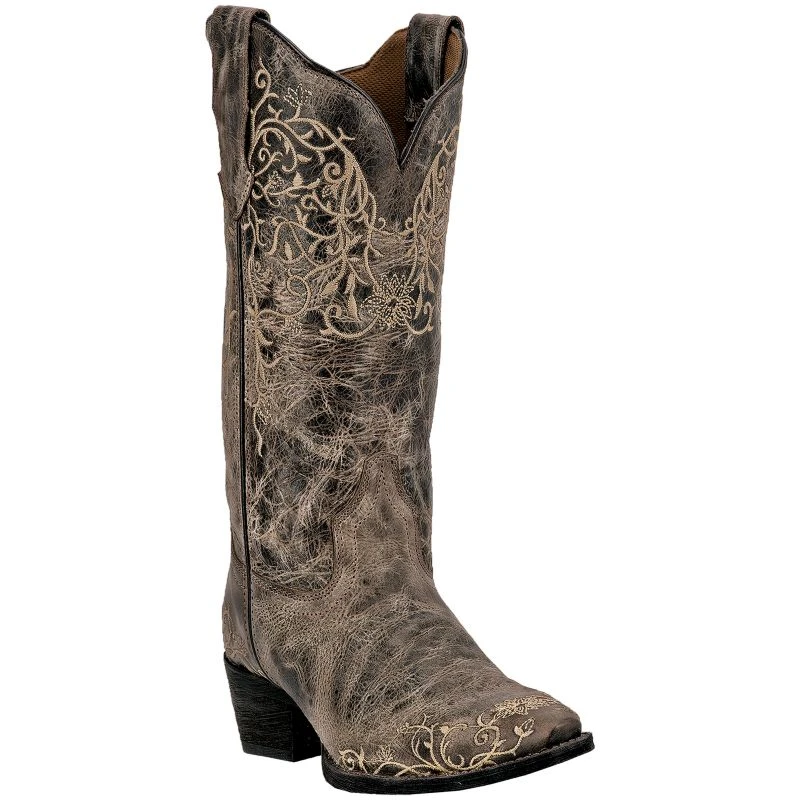 Laredo Ladies Jasmine Snip Toe Taupe Boots 3 Laredo Ladies Jasmine Snip Toe Taupe Boots