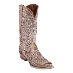 Ferrini Ladies Shabby Chic Snip Toe Boots