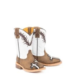 Tin Haul Kids Crosses John 316 Sole Boots -Vevo Shop TE021176 02