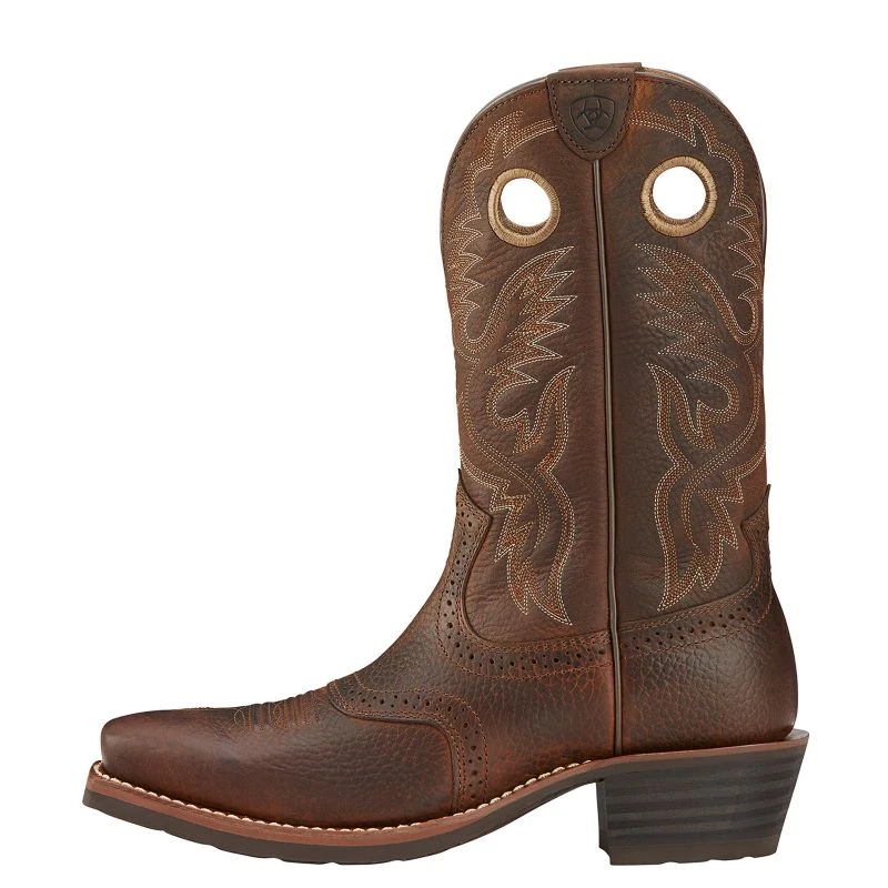 Ariat Mens Heritage Roughstock Sq Toe Boots 4 Ariat Mens Heritage Roughstock Sq Toe Boots - Image 2