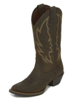 Justin Boots Justin Ladies Stampede Rosella Choc Boots