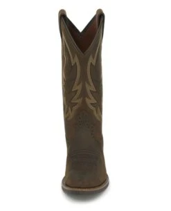 Justin Boots Justin Ladies Stampede Rosella Choc Boots -Vevo Shop TE024621 4