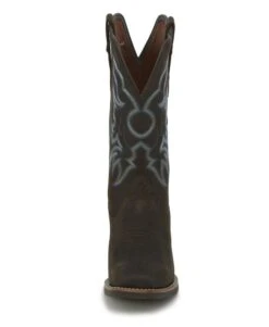 Justin Boots Justin Ladies Stampede Sq Toe Brandy Boots -Vevo Shop TE024622 3