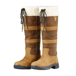 Dublin Ladies Eskimo Boot II Dark Brown Boots -Vevo Shop TE024762 02