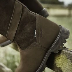 Dublin Ladies Kennet Chocolate Boots -Vevo Shop TE024763 02