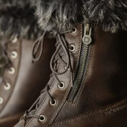 Dublin Ladies Bourne Red/Brown Boots -Vevo Shop TE024765 02