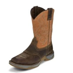 Tony Lama Mens Junction Dusty Sq Toe Boots