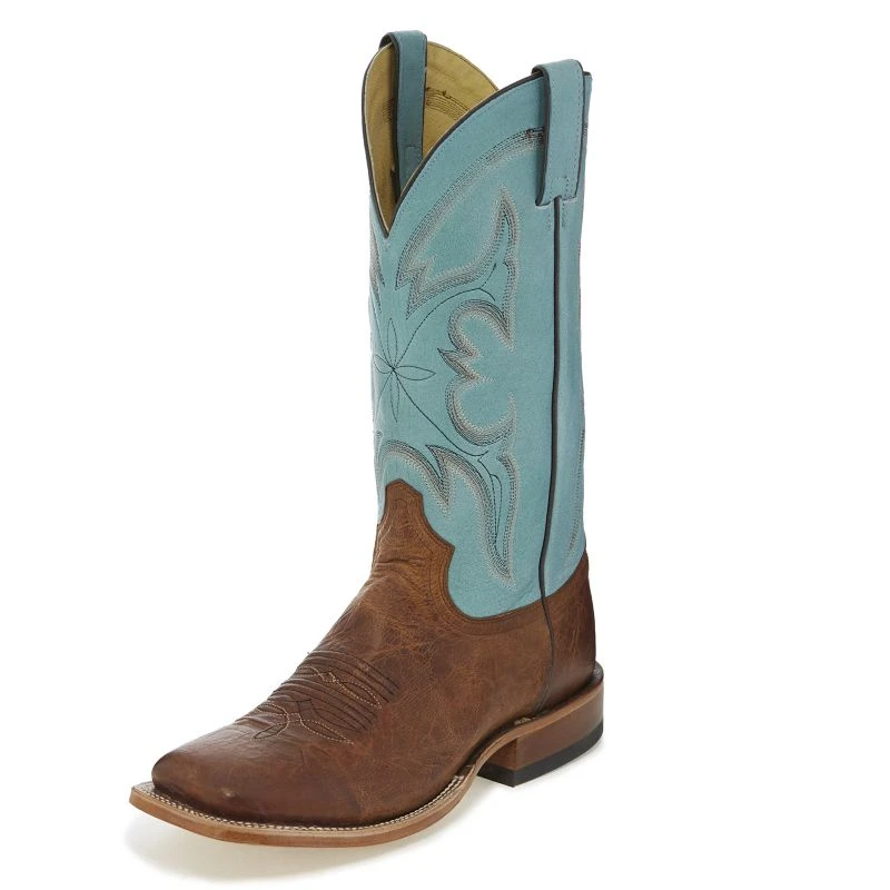 Tony Lama Mens Sealy Square Toe Honey Boots 3 Tony Lama Mens Sealy Square Toe Honey Boots