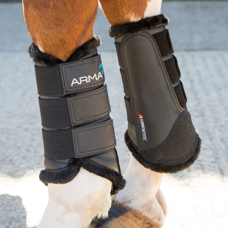 Shires ARMA Fur Lined Brushing Boots 3 Shires ARMA Fur Lined Brushing Boots
