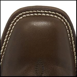 Nocona Mens Deputy Square Toe Brown Boots 8 Nocona Mens Deputy Square Toe Brown Boots - Image 6