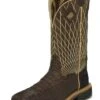 Justin Boots Justin Mens Derrickman Comp Croc Work Boots -Vevo Shop TE025652 2