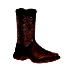 Lady Rebel Durango Steel Toe Dk Brn Boots -Vevo Shop TE026219 1
