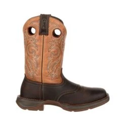 Rebel Durango Mens Steel Toe WP Tan Boots -Vevo Shop TE026224 7