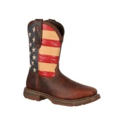 Rebel Durango Mens Steel Union Flag Boots -Vevo Shop TE026225 1